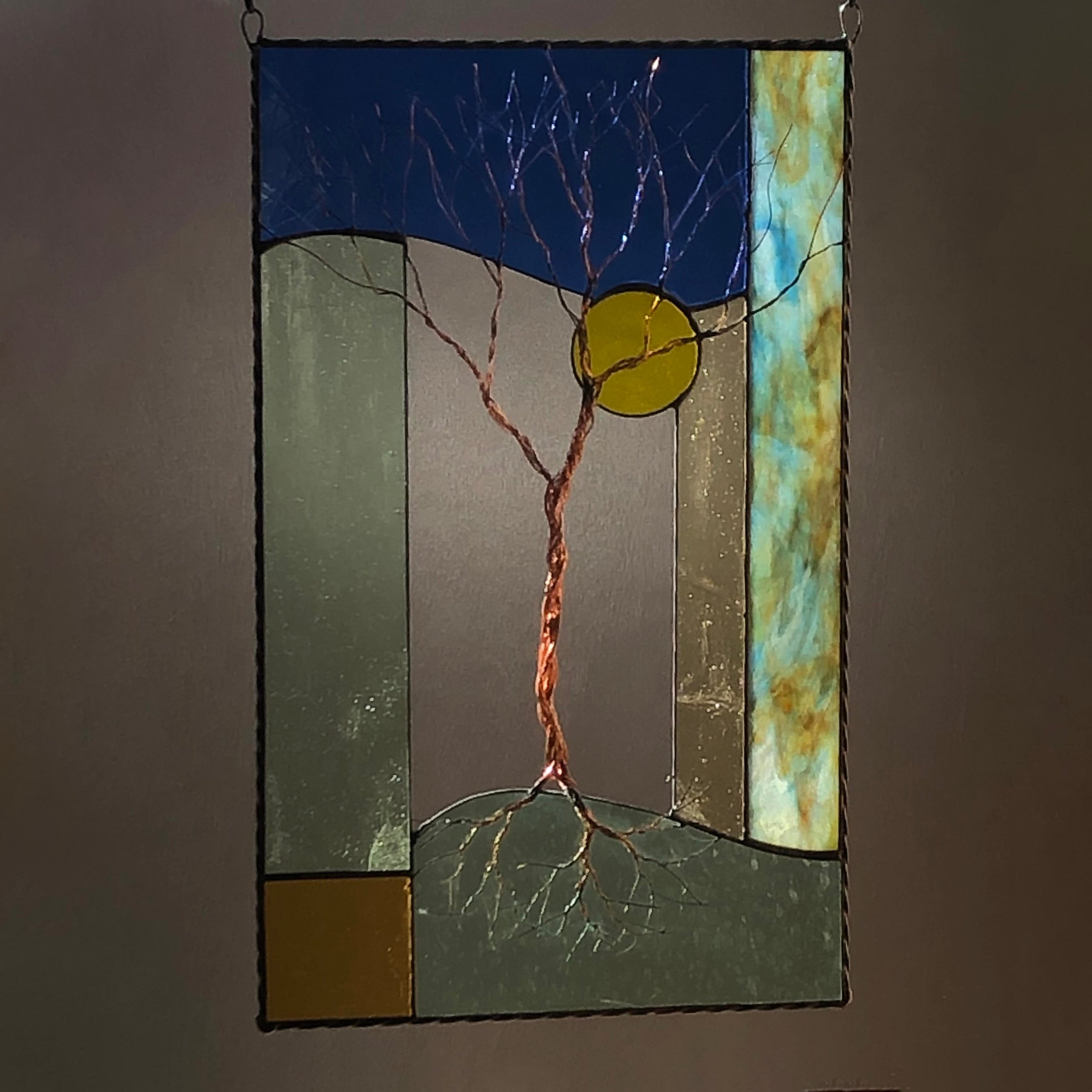 2/2 “Stained Glass Tree” Instructed Painting